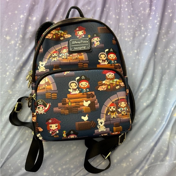 Loungefly Handbags - Disney Parks Loungefly Pirates of the Caribbean Mini Backpack